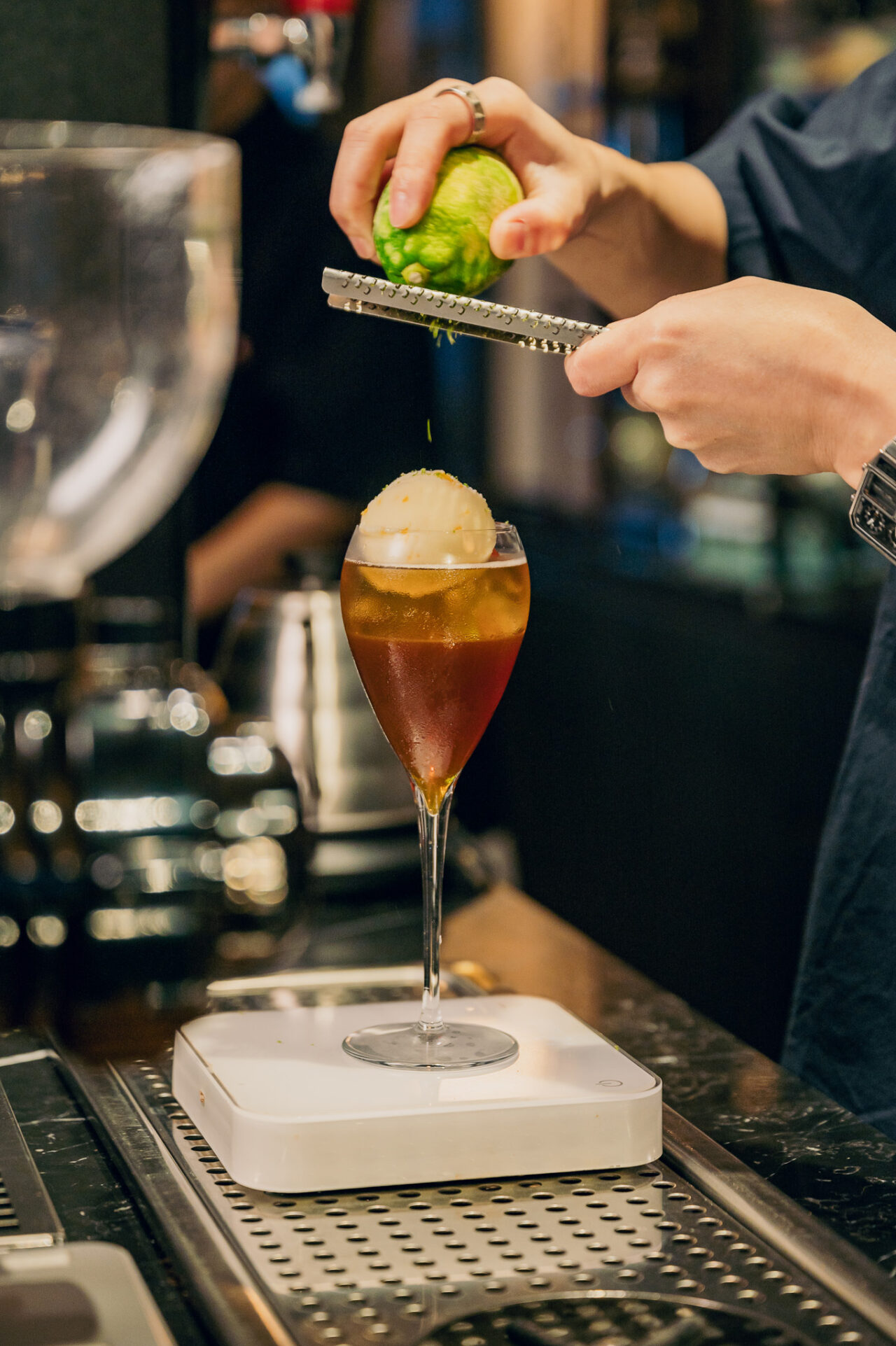 「COFFEE FLAIR」推出臺咖特調「潤橘之月」(攝影|陳冠凱)